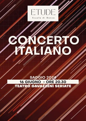 Danza Etude Presenta Concerto Italiano